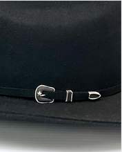 Load image into Gallery viewer, Resistol Men's 4 Inch Brim George Strait Felt Hat Black
