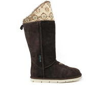 Load image into Gallery viewer, Superlamb Womens Mongol Sheepskin Boot Chocolate
