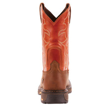 Load image into Gallery viewer, Ariat Mens Workhog Pull On Wide Square Toe Work Boot Brown
