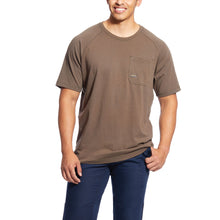 Load image into Gallery viewer, Ariat MensRebar Cotton Strong T-Shirt Moss
