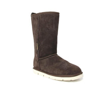 Load image into Gallery viewer, Superlamb Argali Ram Mens Sheepskin 11" Boot Chocolate
