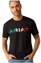 Load image into Gallery viewer, Ariat  Mens Viva Mexico T-Shirt Black
