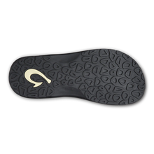 Load image into Gallery viewer, Olukai Mens Ohana Leather Waterproof Flip Flop Sandal  Black
