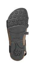 Load image into Gallery viewer, Aetrex Womens Jillian Quarter Strap Sandal Black
