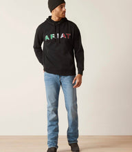 Load image into Gallery viewer, Ariat Mens Mexico Hoodie Black
