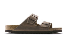 Load image into Gallery viewer, Birkenstock Arizona 2-Strap Sandal Soft Footbed Unisex Sandal Tabacco Brown
