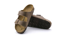 Load image into Gallery viewer, Birkenstock Arizona 2-Strap Sandal Soft Footbed Unisex Sandal Tabacco Brown

